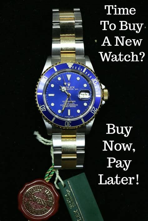 buy rolex watch pay monthly|rolex buy now pay later.